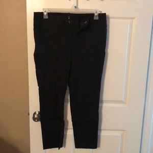 Black target pants